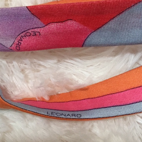 Leonard Paris belt, length: 48”, width: 13/16” - Picture 3 of 5